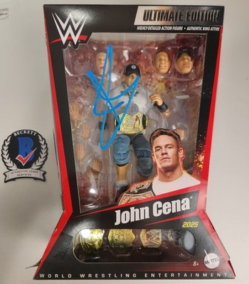 John Cena Signed Mattel Ultimate Edition Figure SDCC Limited WWE