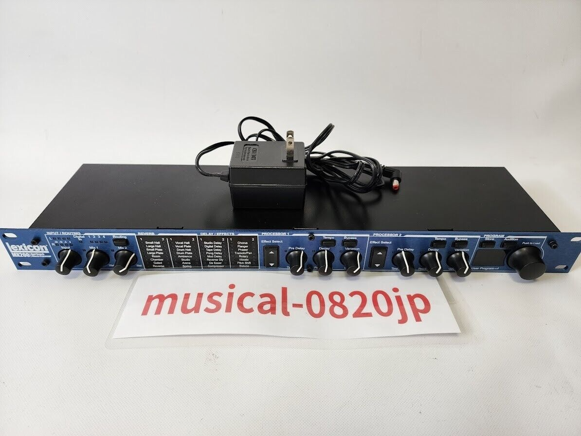 Lexicon MX200 Dual Reverb Effects Processor | eBay