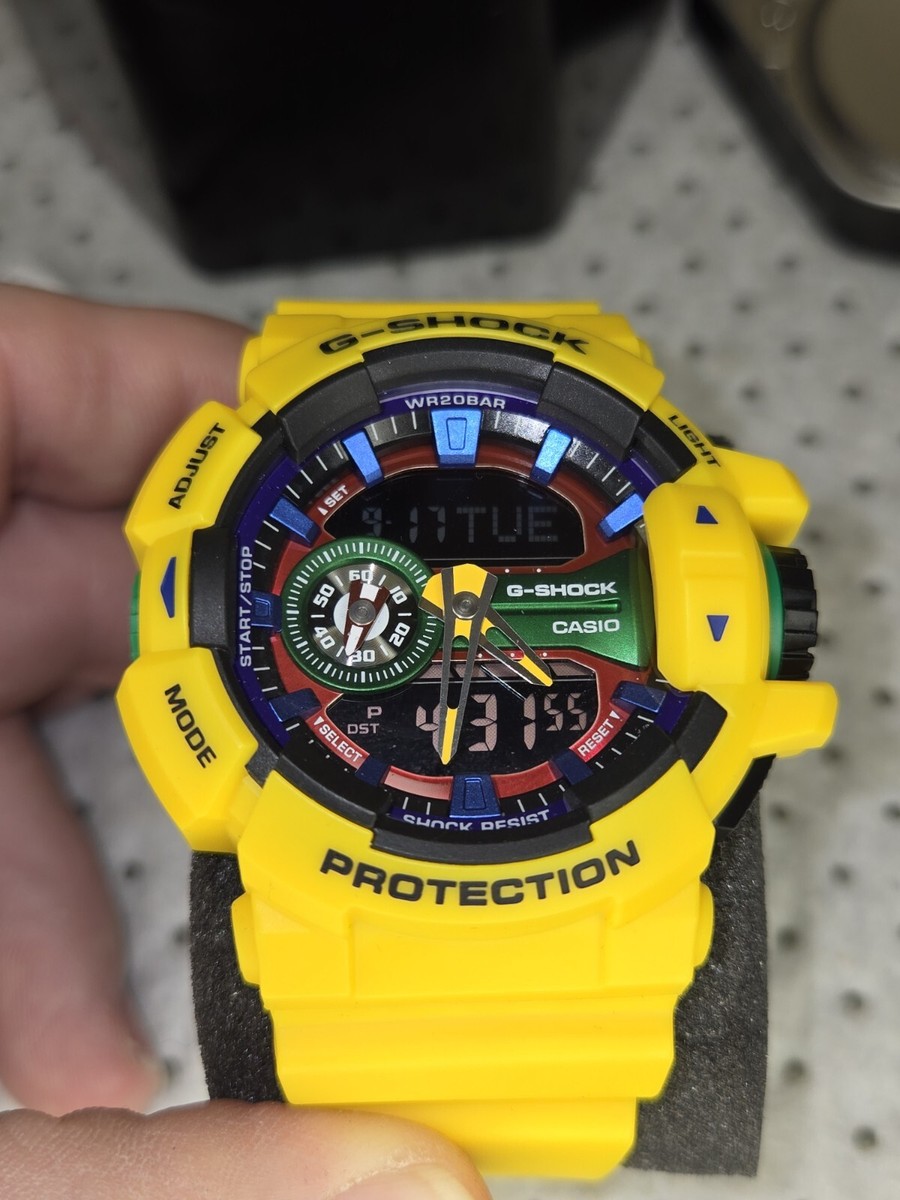 Casio G-Shock GA-400-9AJF Digital Quartz Extremely Rare Hyper