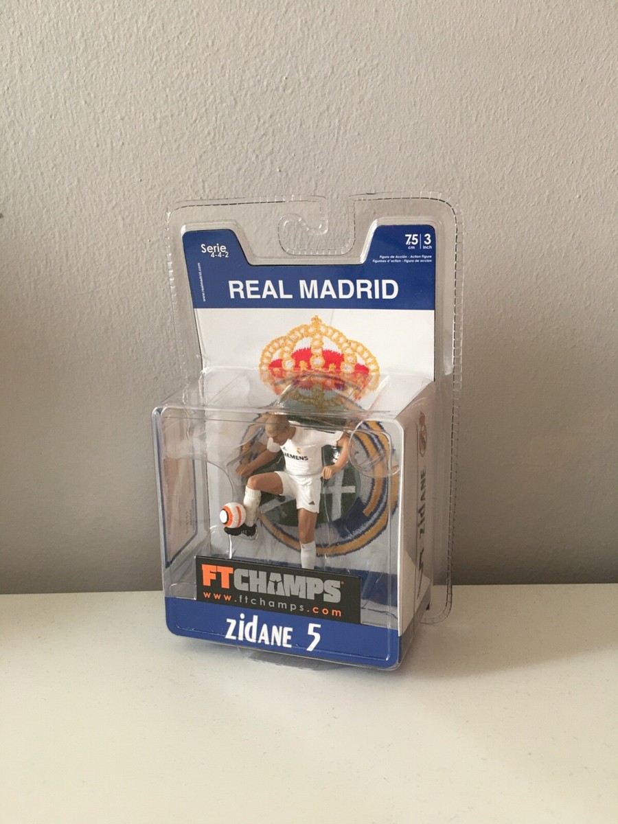 FTChamps Real Madrid Zinedine Zidane Action Figure 3 Inch BNIB