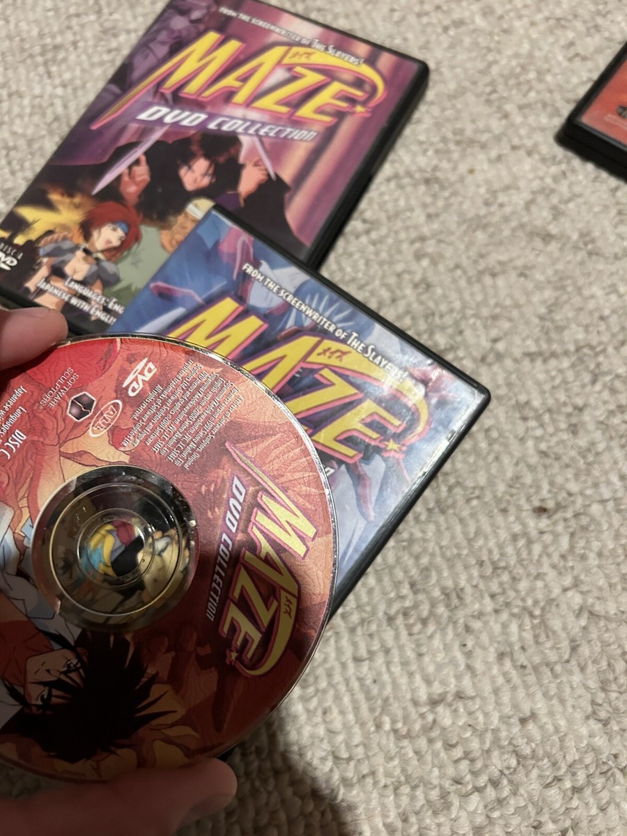 Maze megaburst space DVD Box Set Authentic U.S. Release Anime | eBay