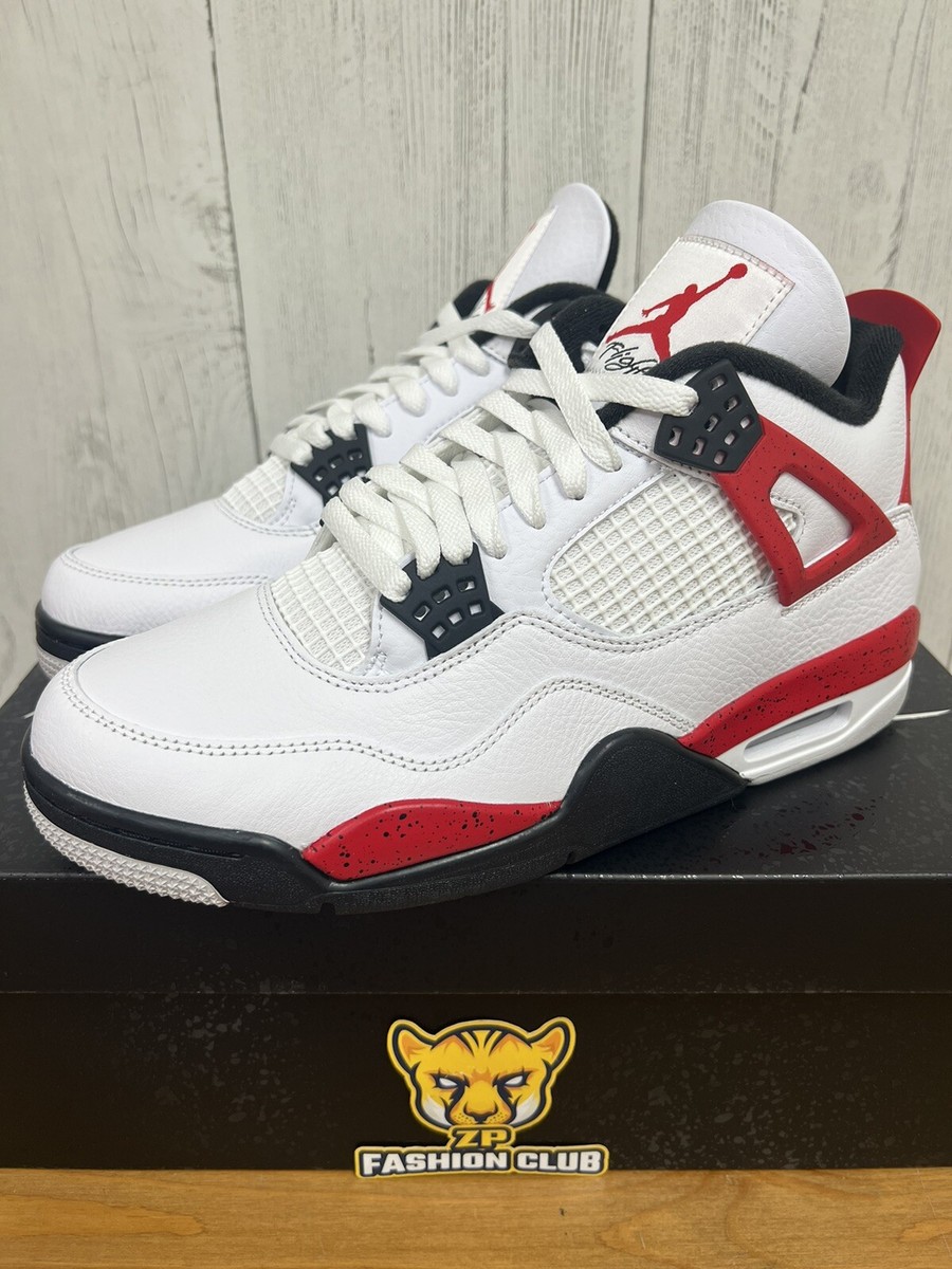 Air Jordan 4 Retro Red Cement DH6927-161 IN HAND SHIPS NOW | eBay