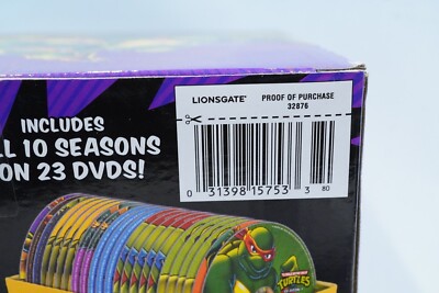 TMNT Teenage Mutant Ninja Turtles 23 DVD Limited Edition Van Box