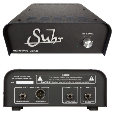 Suhr Reactive Load Box 8 ohms 100 RMS Max Di Direct Box For Guitar