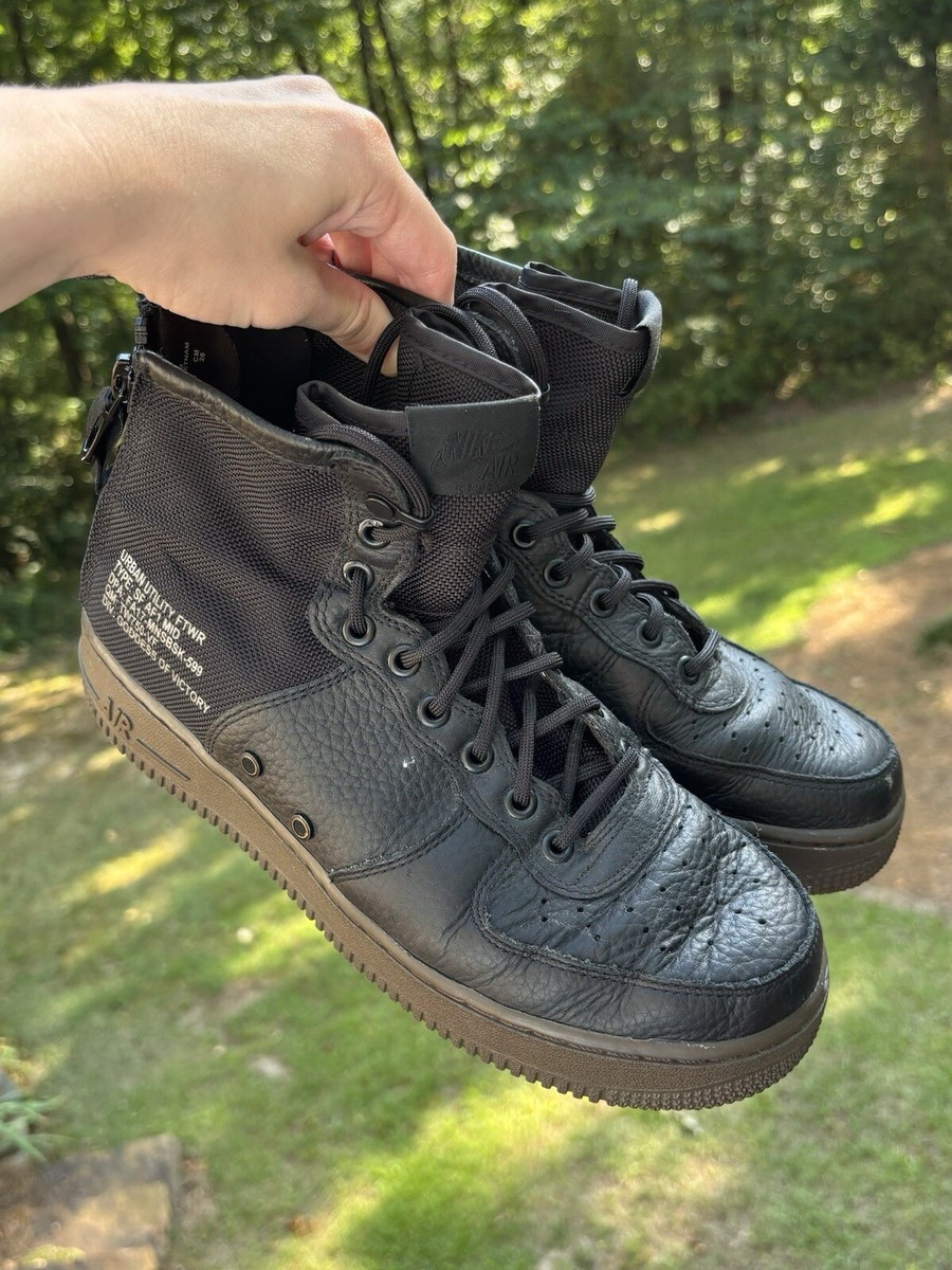 Nike Air Force 1 SF Special Field Hazel Black & Olive Men's Sz 8