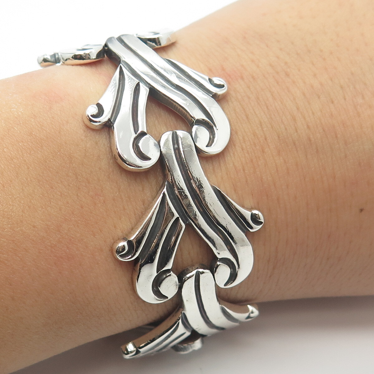 メキシカンジュエリー バングル カフ 925 MEXICO TAXCO