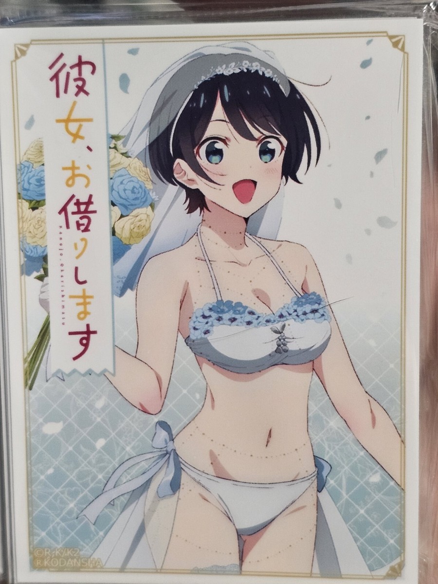 Ruka Sarashina Rent-A-Girlfriend Sleeve Wedding Swimsuit Pack | eBay