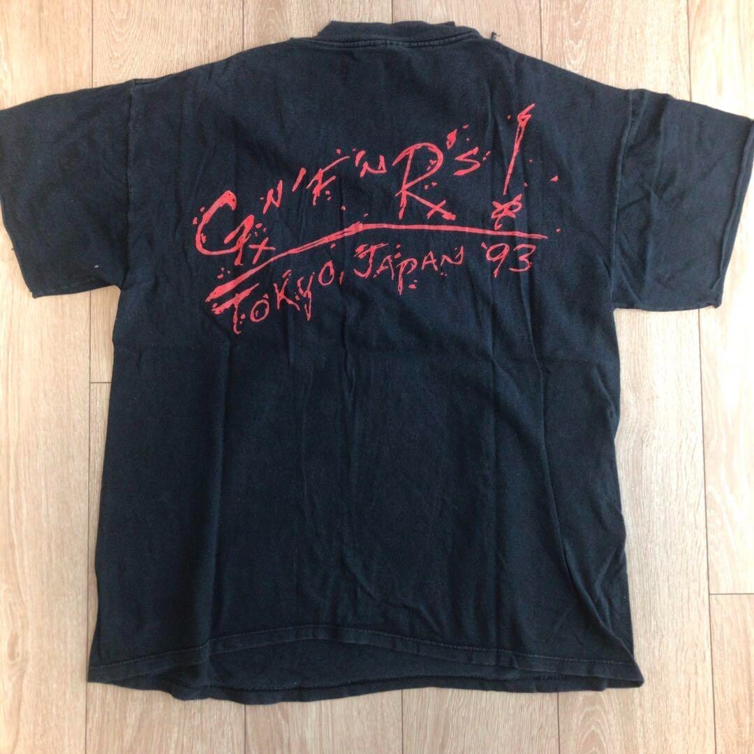 Vintage Guns N Roses Tokyo Japan 1992/1993 T-Shirt Mens L Brockum