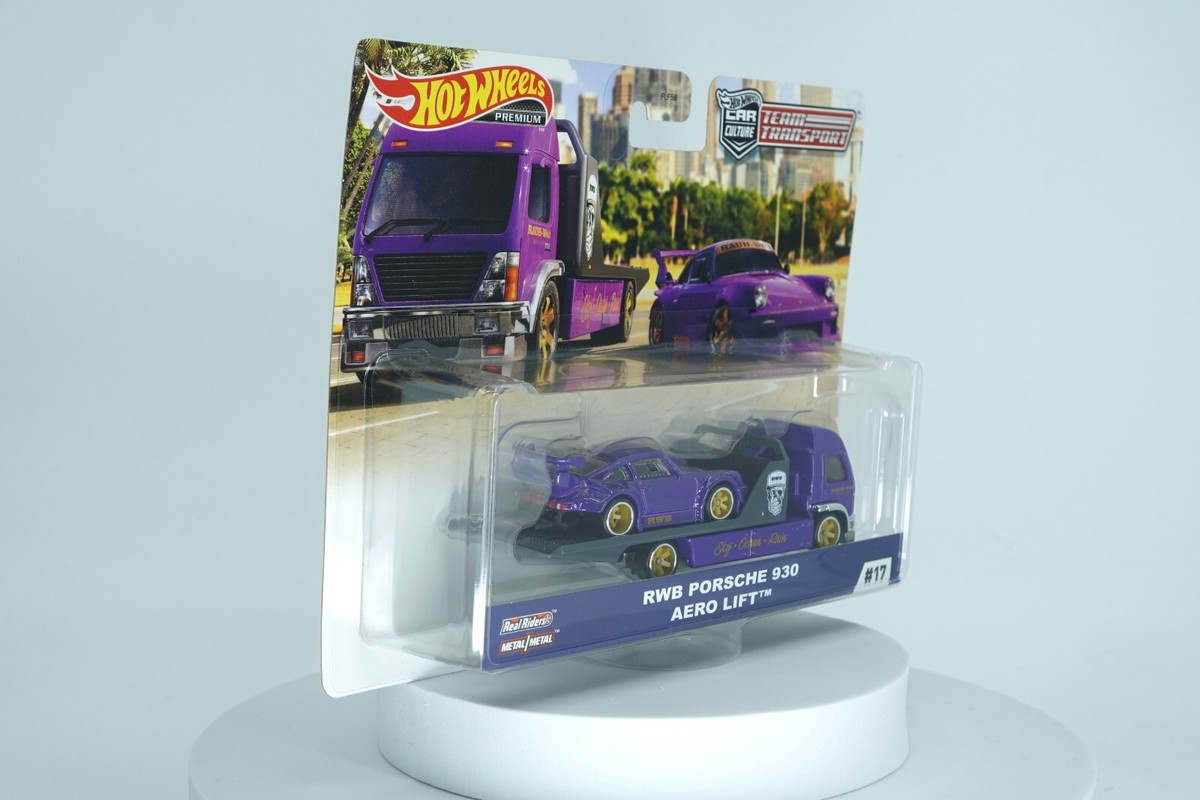 Hot Wheels Team Transport RWB Porsche 930 Aero Lift #17 Premium