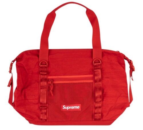 New Supreme Remington Packable Tote Bag 'Hermes' Red SS14 Box Logo