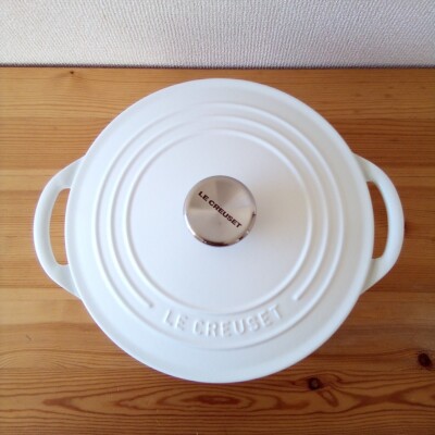 Le Creuset Cocotte Bis 22cm Cotton Two handed pot Cocotte Ronde