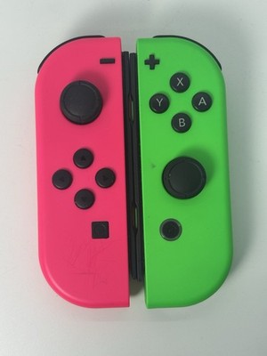 Nintendo Switch Joy-Con Controller Pair - Neon Pink/Neon Green