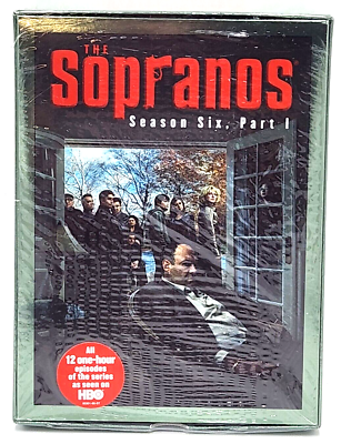 The Sopranos - Season 6, Part 1 (HD-DVD, 2006, 4-Disc Set) for