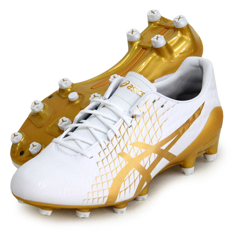 ASICS JAPAN MENACE 4 Football Soccer Shoes 1111A195 White Gold | eBay