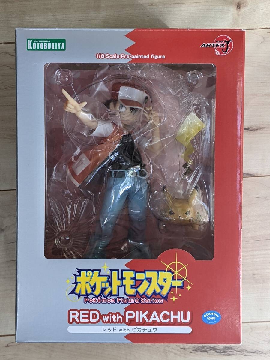 Pokemon Red with Pikachu 1/8 PVC Figure Kotobukiya ARTFX J | eBay