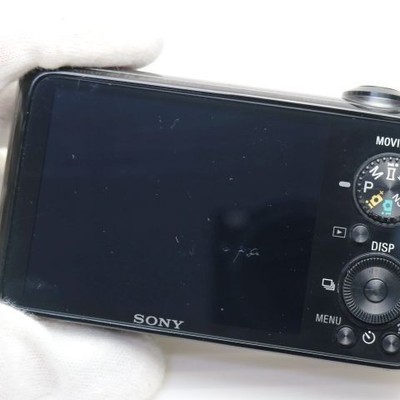 Sony Cyber-shot DSC-WX10 Compact Camera Black Used Excellent