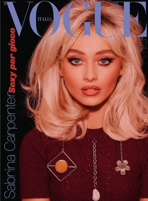SABRINA CARPENTER Vogue Magazine ITALIA October 2025 NEW We ship