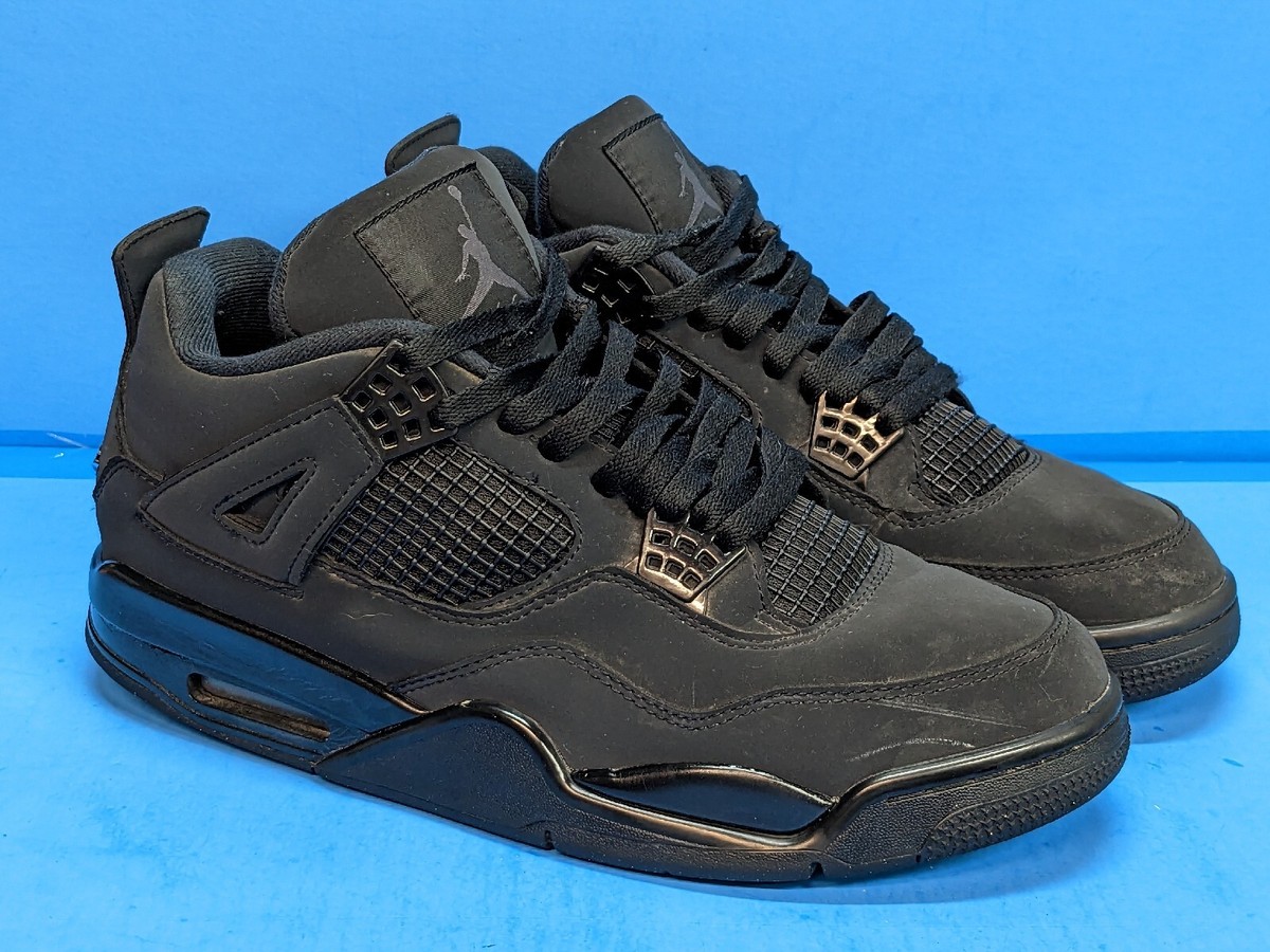 Nike Air Jordan 4 Retro Black Cat 2020 CU1110-010 Men's Size 10