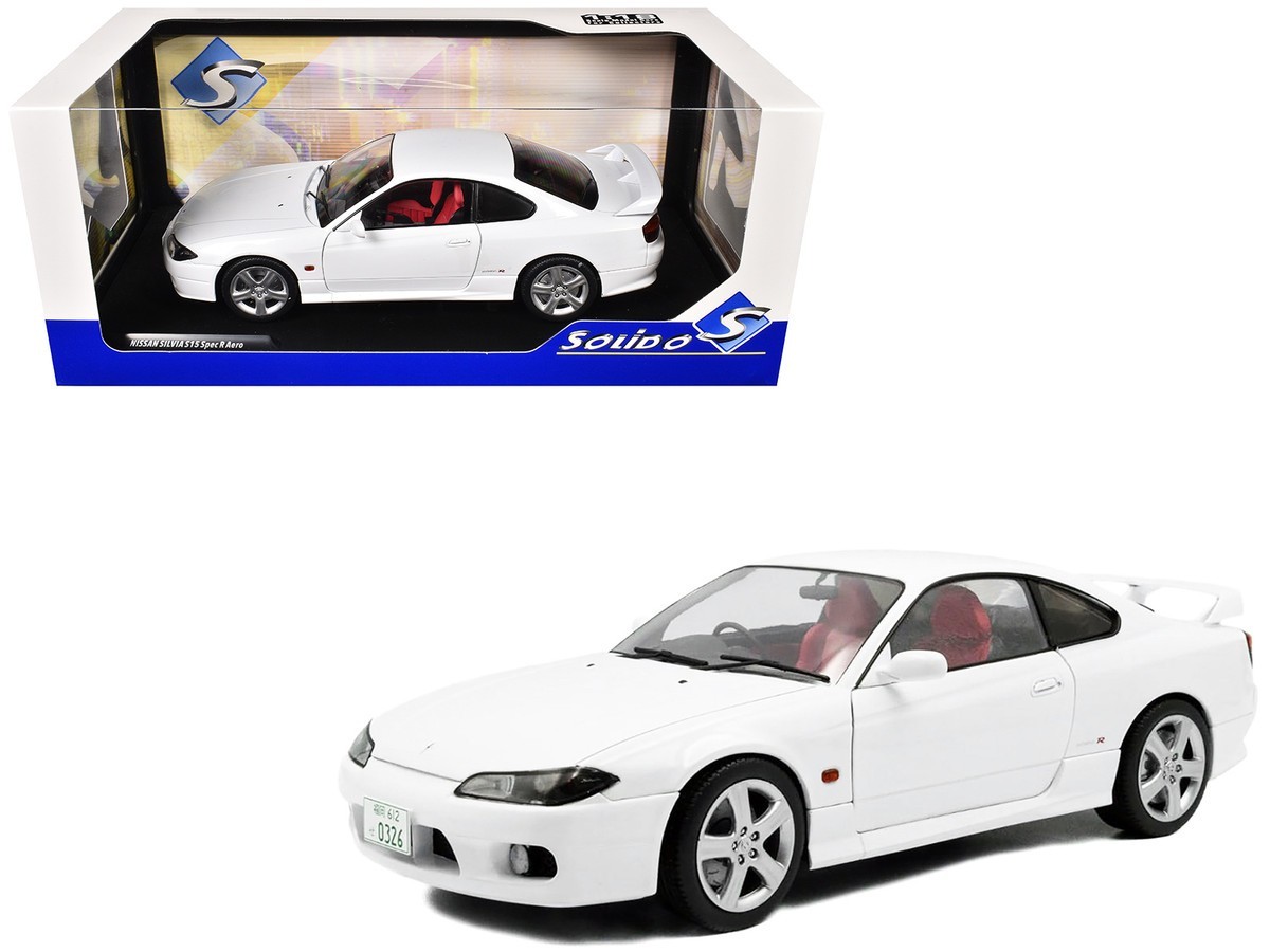 1/18 Solido 1999 Nissan Silvia S15 Spec R Aero Diecast Car Aspen