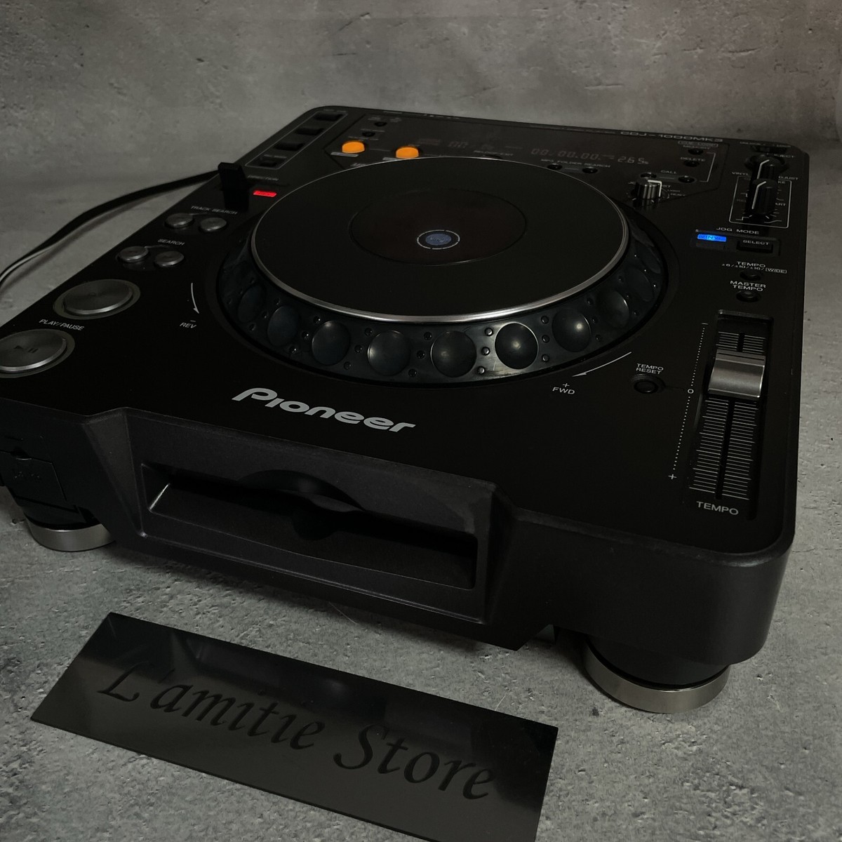 Pioneer DJ CDJ-1000 MK3 Digital CD Deck Turntable Player | Black