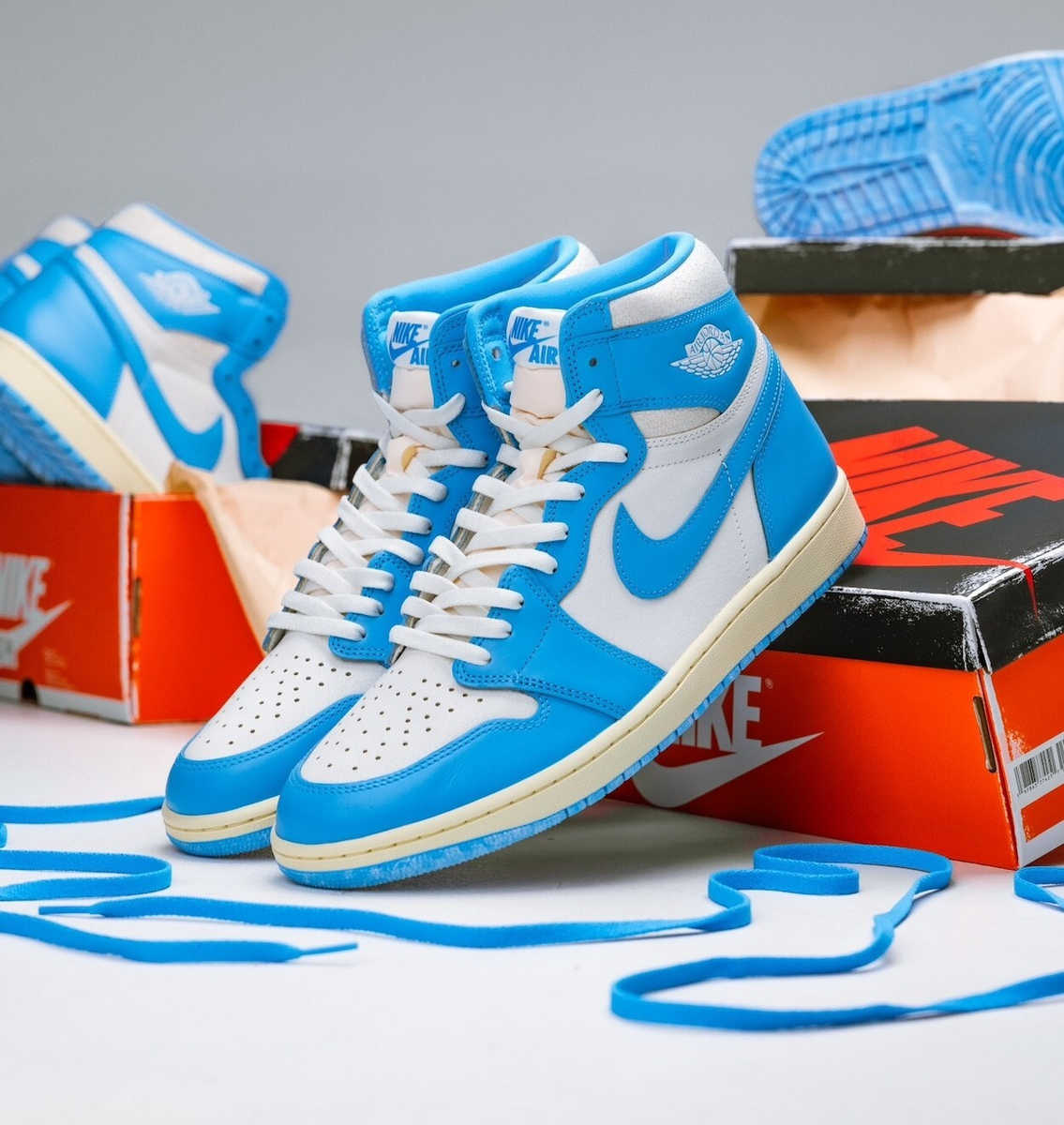 Nike Air Jordan 1 Retro High OG UNC Reimagined DZ5485-402 Men's
