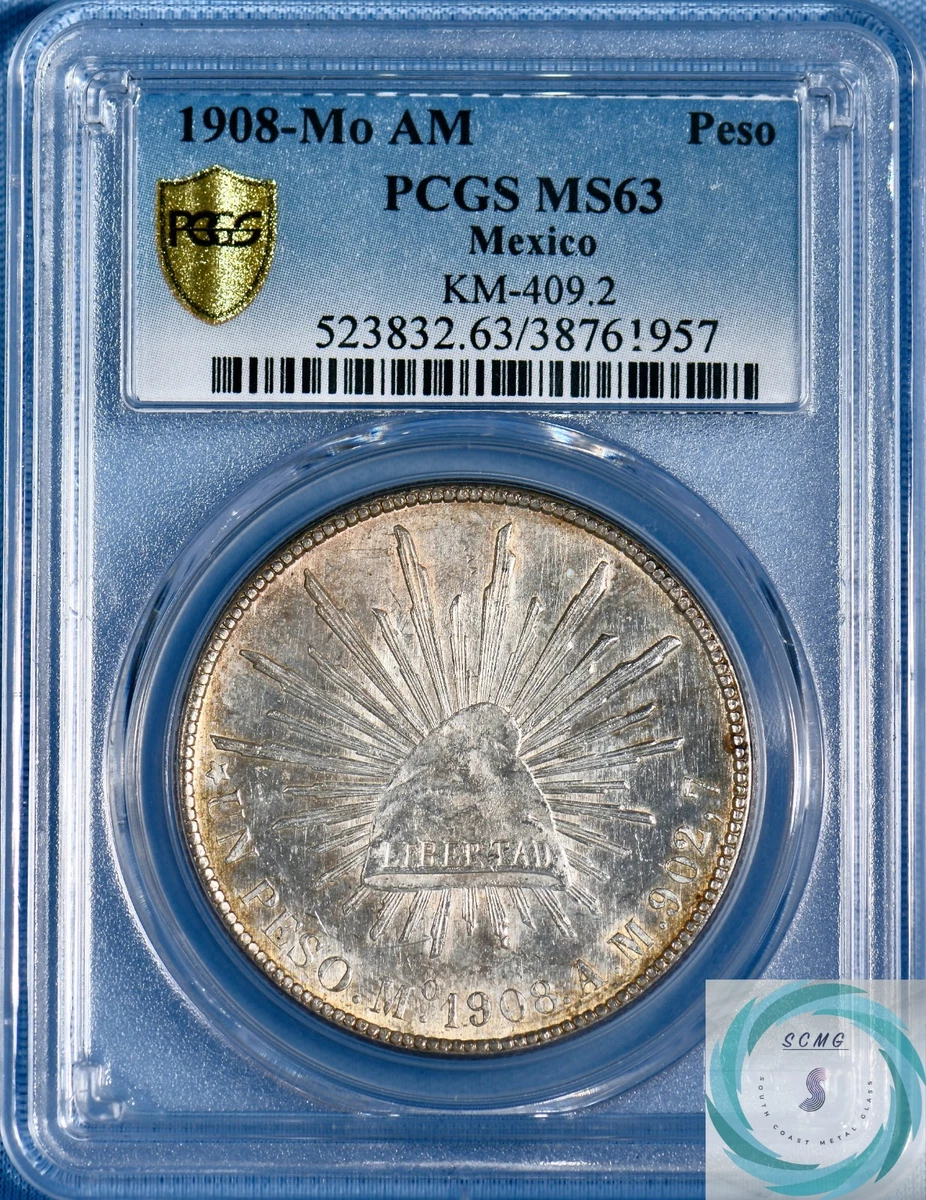 1908 Year Silver Mexican Coins for sale | eBay