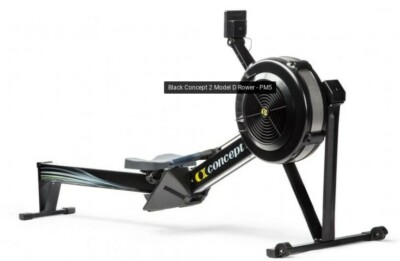 Concept 2 Rowing Machine Model D New in Box Black PM5 Monitor Free