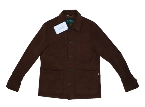 nanamica Corduroy Band Collar Jacket brown SUAF286 | eBay