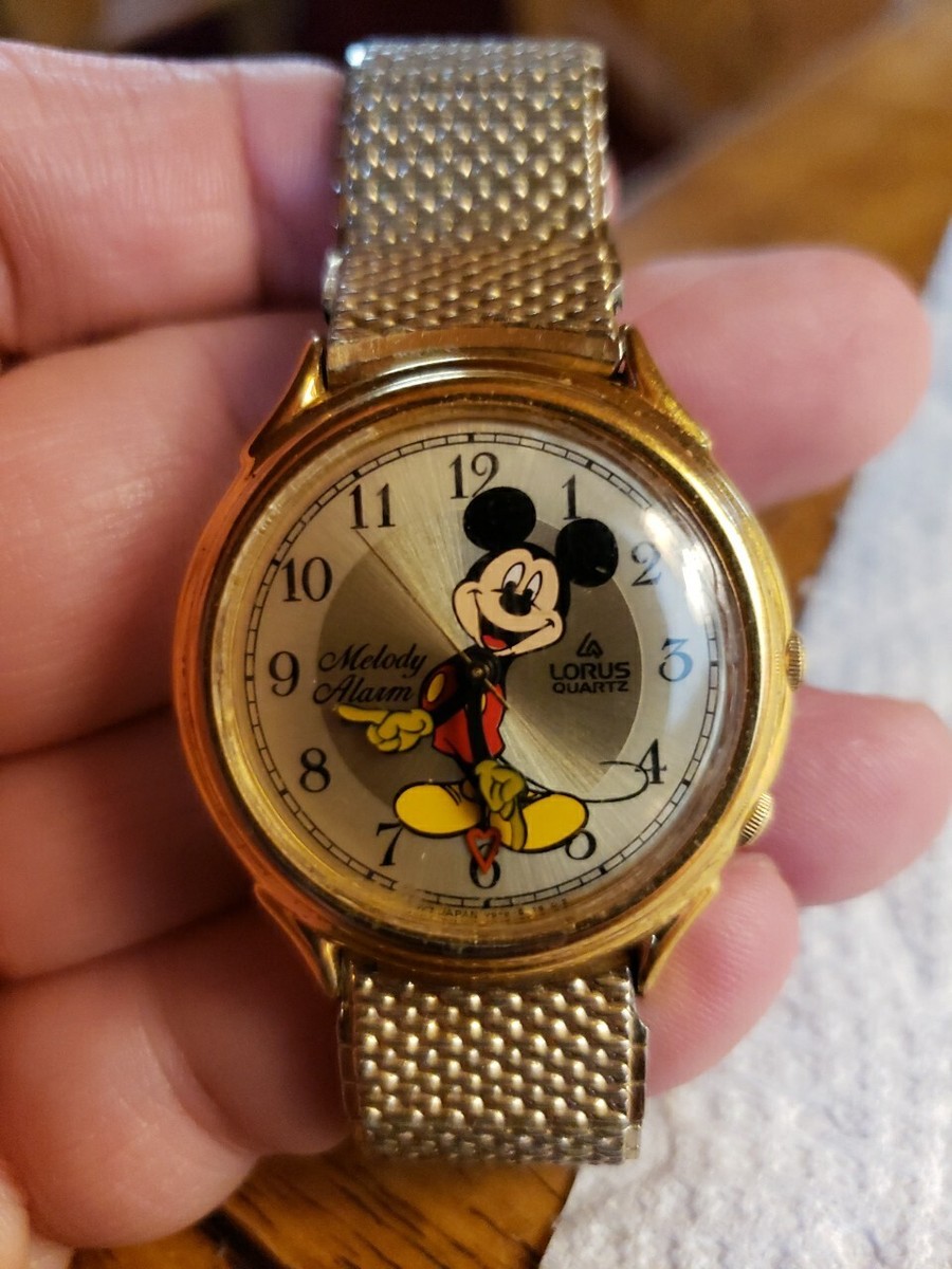 Vintage Mickey Mouse - Lorus Disney Melody Alarm Quartz Watch