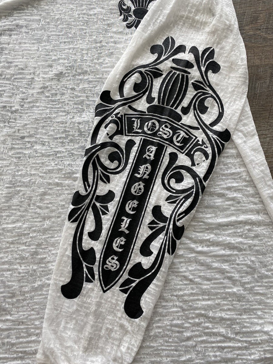 A&G AMAL GUESSOUS Men's NEW Long Sleeve T-shirt SIZE-XXL MSRP $300