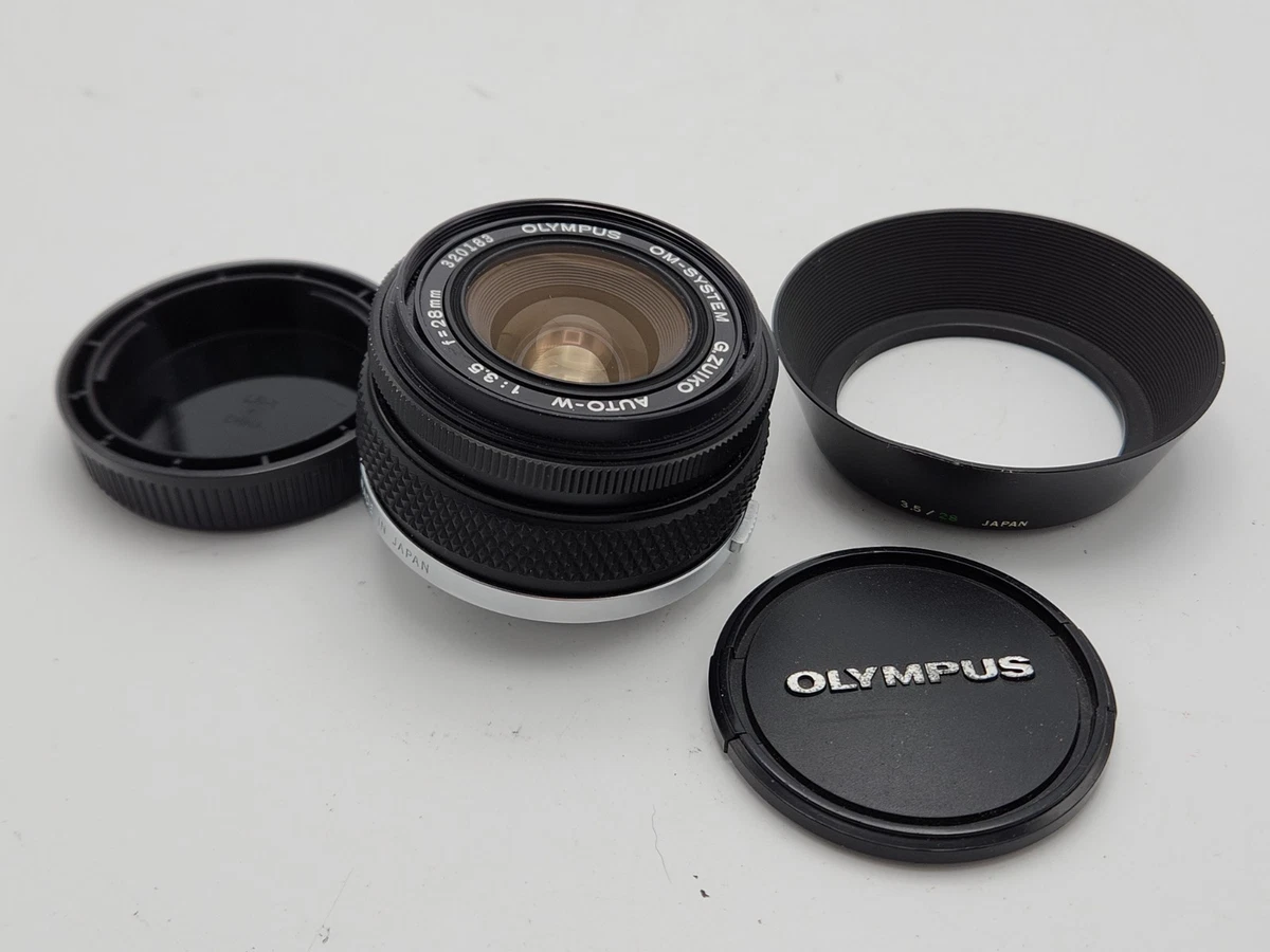 F/3.5 Camera Lenses Olympus Zuiko 28mm Focal for sale | eBay