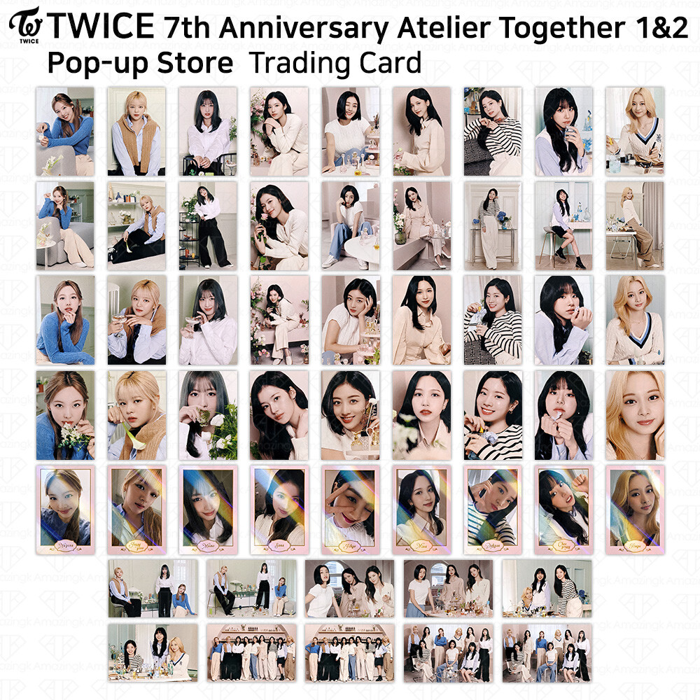 TWICE 7th Anniversary Atelier Together 1and2 Pop Up Store Trading