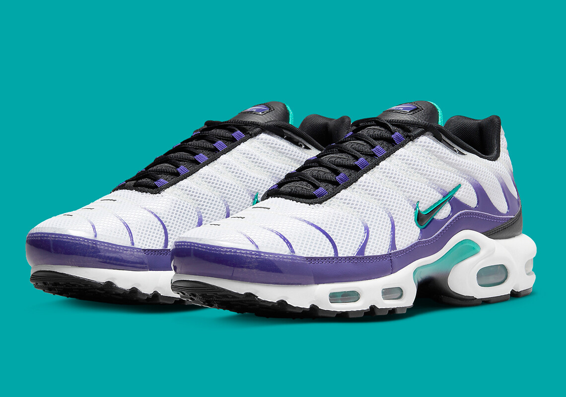 Nike Air Max Plus TN Tuned Grape Ice White Black DM0032-100 Men's