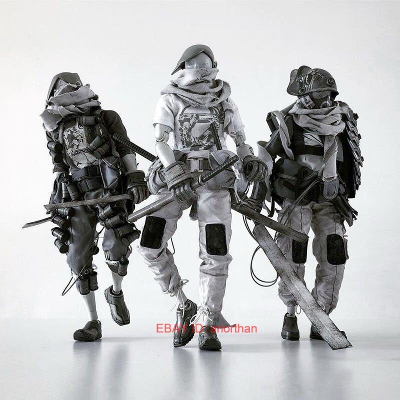 ThreeA 3a Toys Tomorrow Tomb Diver Interloper Three Pack Set 1/6