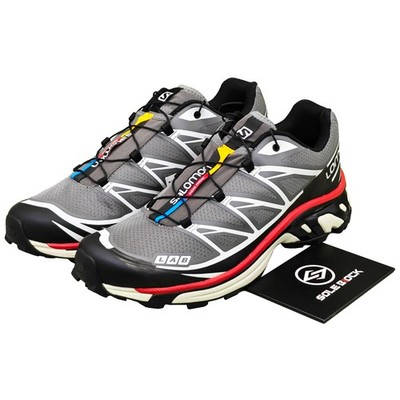 SALOMON XT-6 'Pewter Black Aurora Red' 472932 | eBay