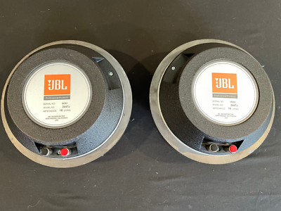 PAIR JBL 2447J DRIVERS - ORIGINAL DIAPHRAGMS - 16OHMS | eBay