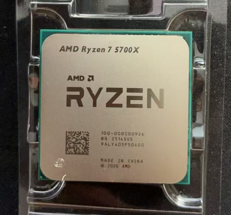 New) AMD Ryzen 7 5700X 8 Core 16 Thread AM4 Unlocked 3.4 GHz CPU