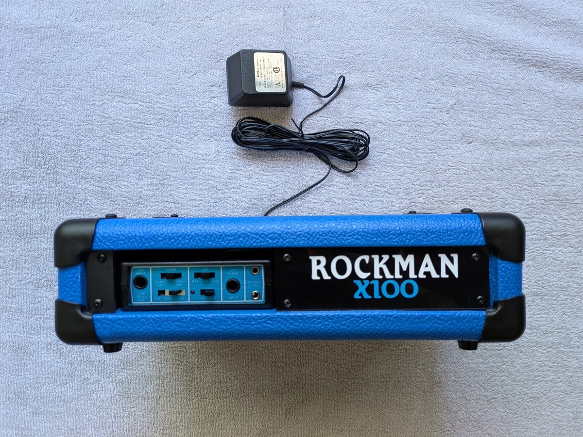 SR&D Scholz Rockman X100 Amp - Rockadaptor - New Components - RMC