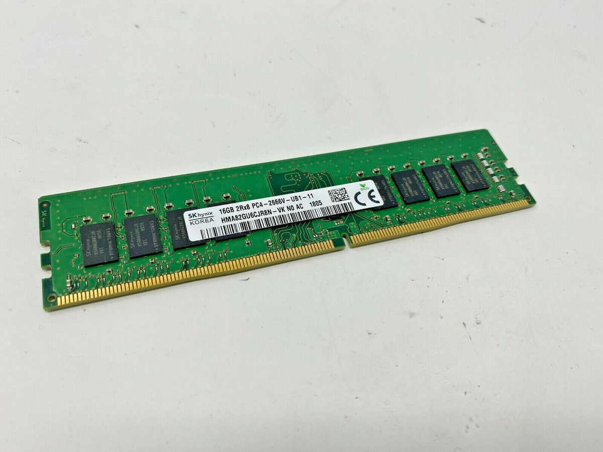 SK hynix 16GB DDR4 2666MHz Desktop Memory RAM 2Rx8 PC4-2666V