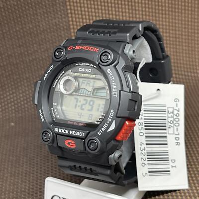 Casio G-Shock G-7900-1D G-Rescue Best Selling Black Digital Men's