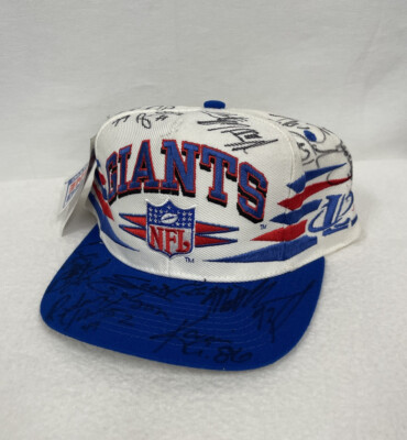 Vintage 90s New York Giants Pro Line Signed SnapBack Hat Cap NFL