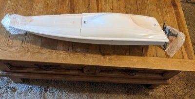 Vintage Kyosho Twin Storm 800 RC Boat 37
