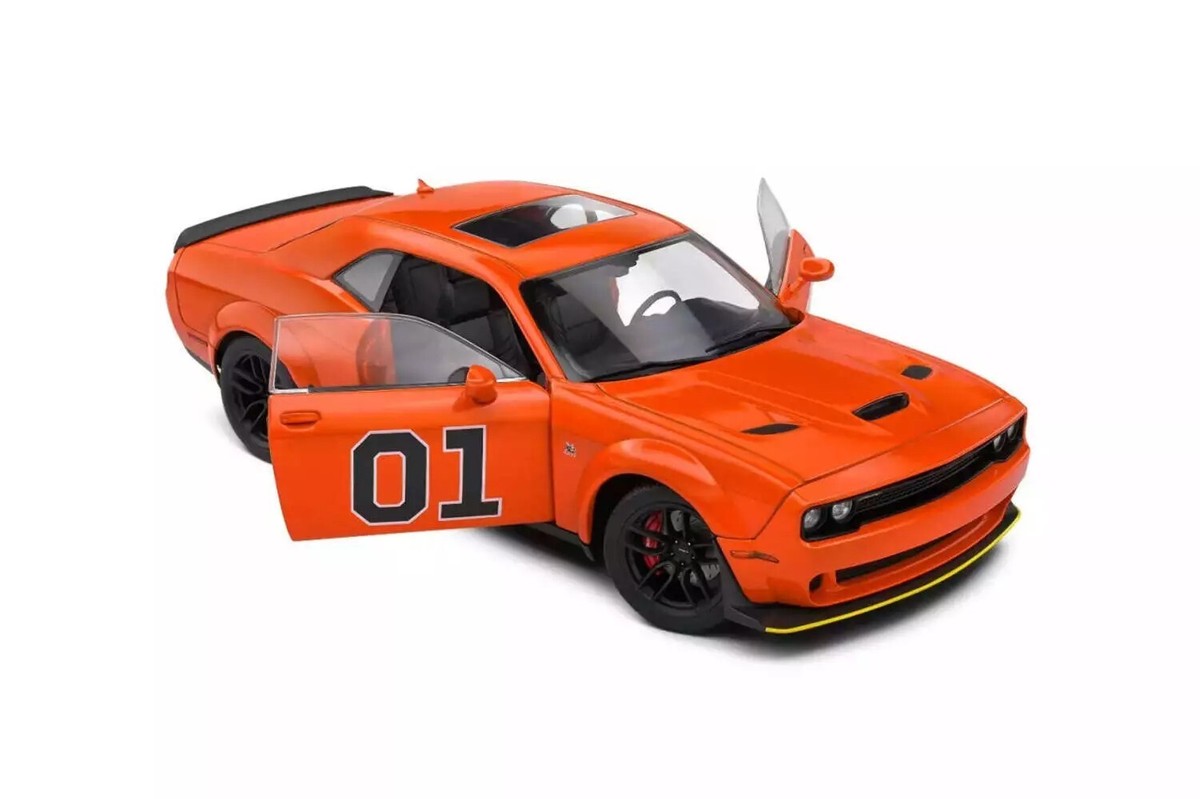1/18 Solido 2023 Dodge Challenger R/T Scat Pack Widebody Hazzard
