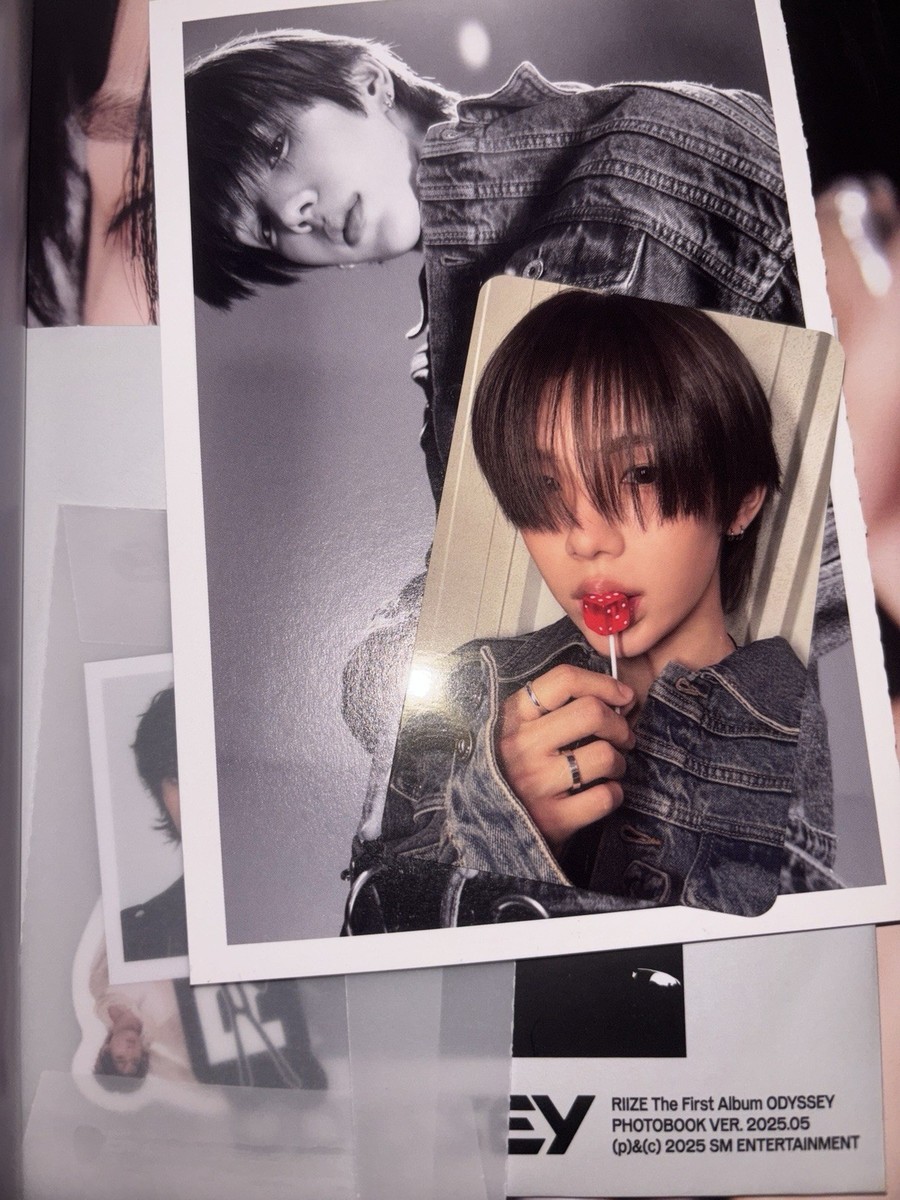 RIIZE [ODYSSEY] Wonbin Autographed Signed Album | eBay