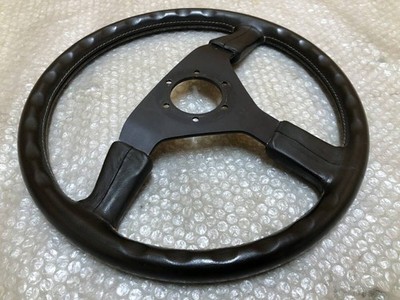 Mazda Miata MX-5 NA6CE OEM MOMO Leather Steering Wheel 37cm JDM