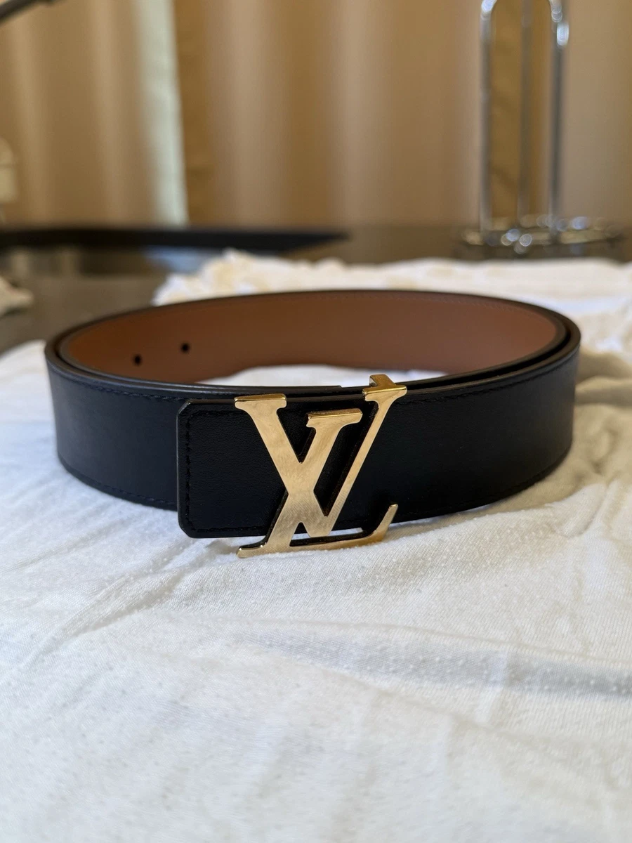 Louis Vuitton Leather Black Belts for Men for sale | eBay