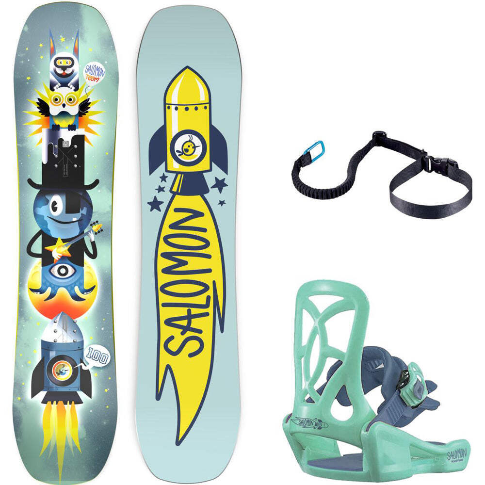 Salomon Team Kids Snowboard + Binding package 80cm, 90cm, 100cm