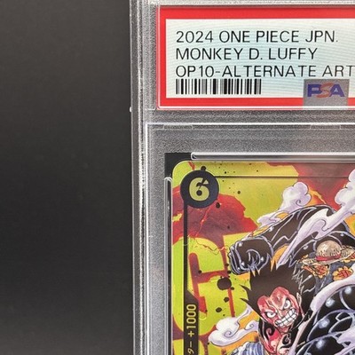 PSA 10 Monkey D Luffy OP10-118 SEC Parallel Royal Bloodline One