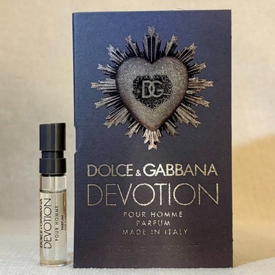 Dolce & Gabbana Devotion Pour Homme PARFUM Sample Spray .05oz, 1.5