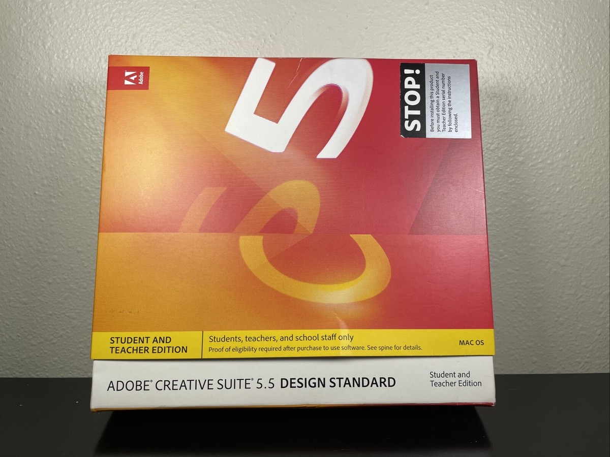 Adobe Creative Suite 5.5 Design Standard Photoshop Illustrator